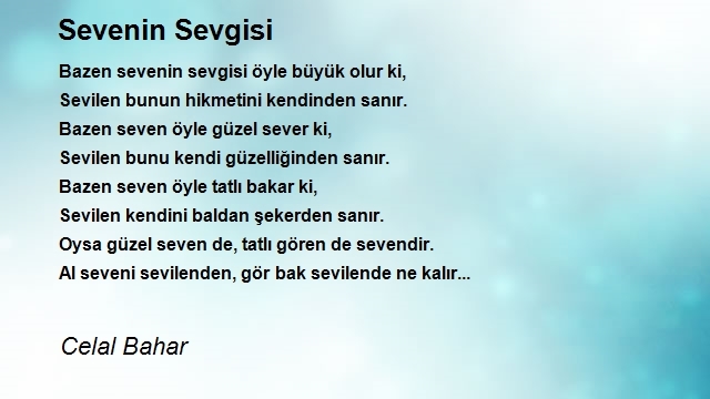 Celal Bahar