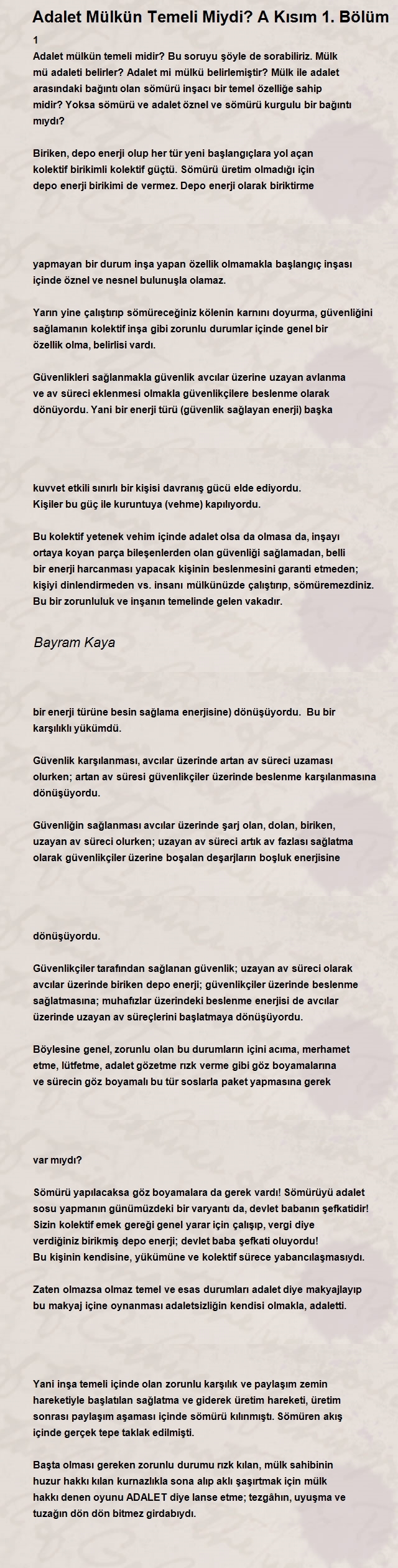 Bayram Kaya