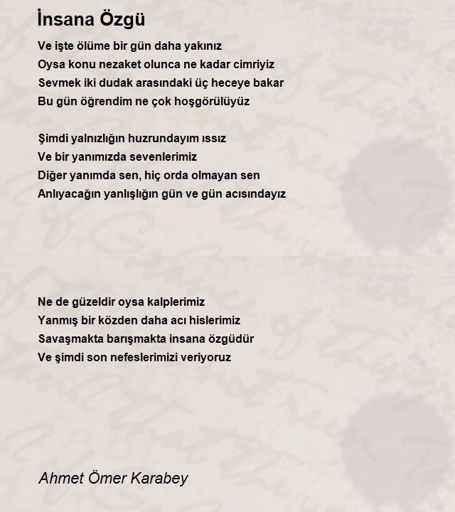 Ahmet Ömer Karabey