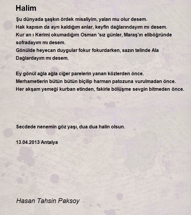 Hasan Tahsin Paksoy