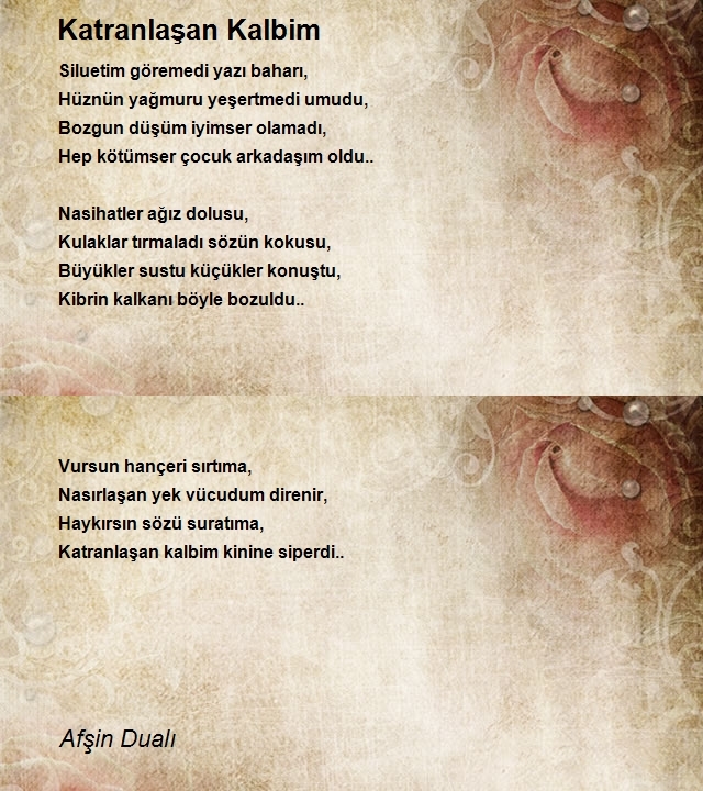 Afşin Dualı