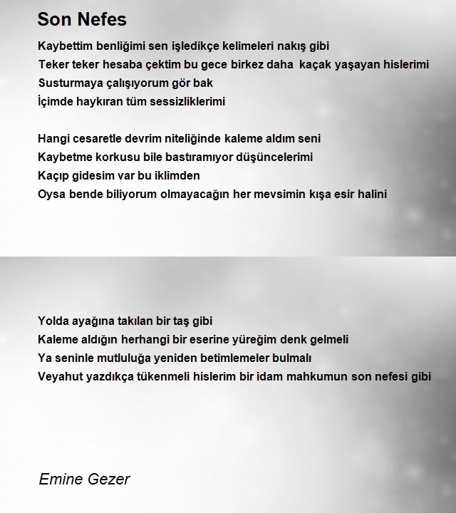 Emine Gezer