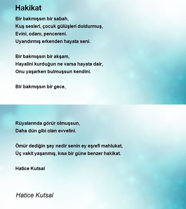 Hatice Kutsal