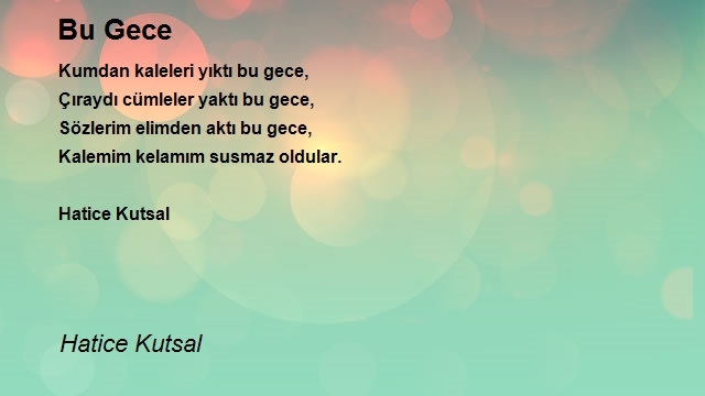 Hatice Kutsal