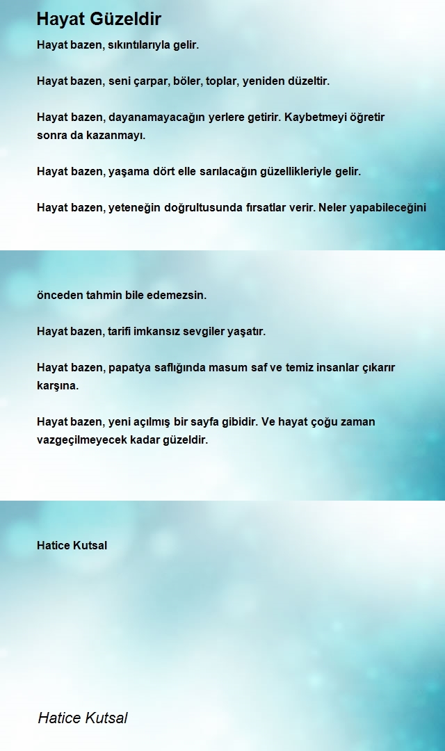 Hatice Kutsal