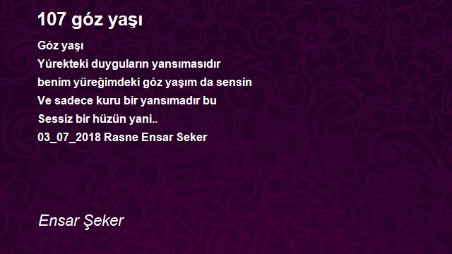 Ensar Şeker