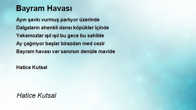 Hatice Kutsal