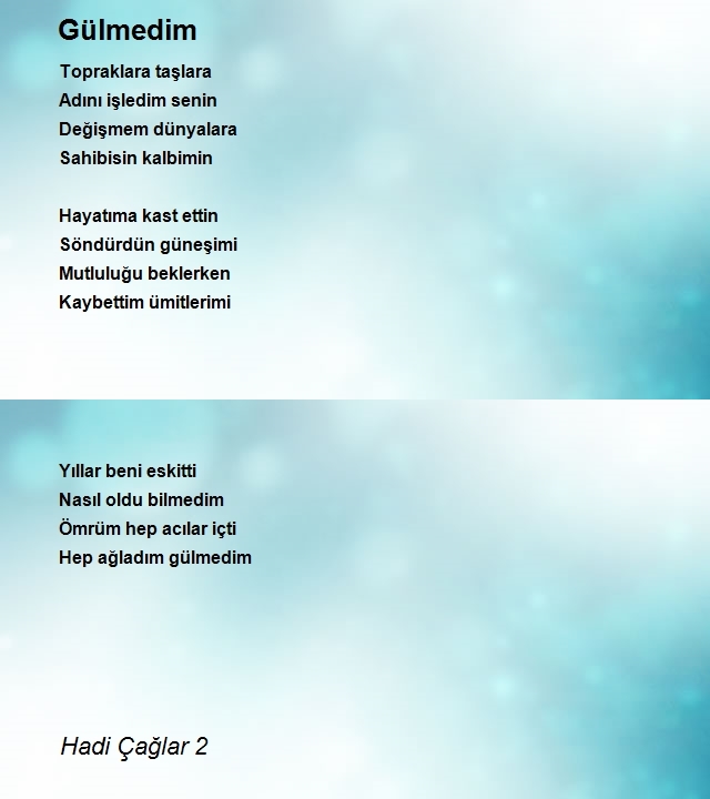 Hadi Çağlar 2