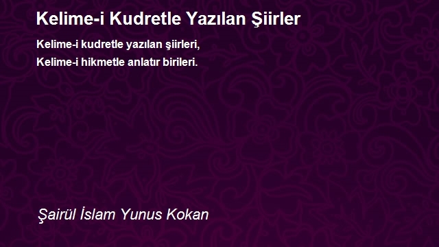 Şairül İslam Yunus Kokan