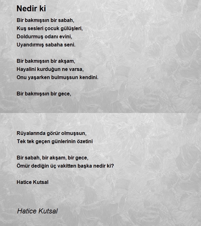 Hatice Kutsal