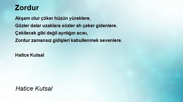 Hatice Kutsal