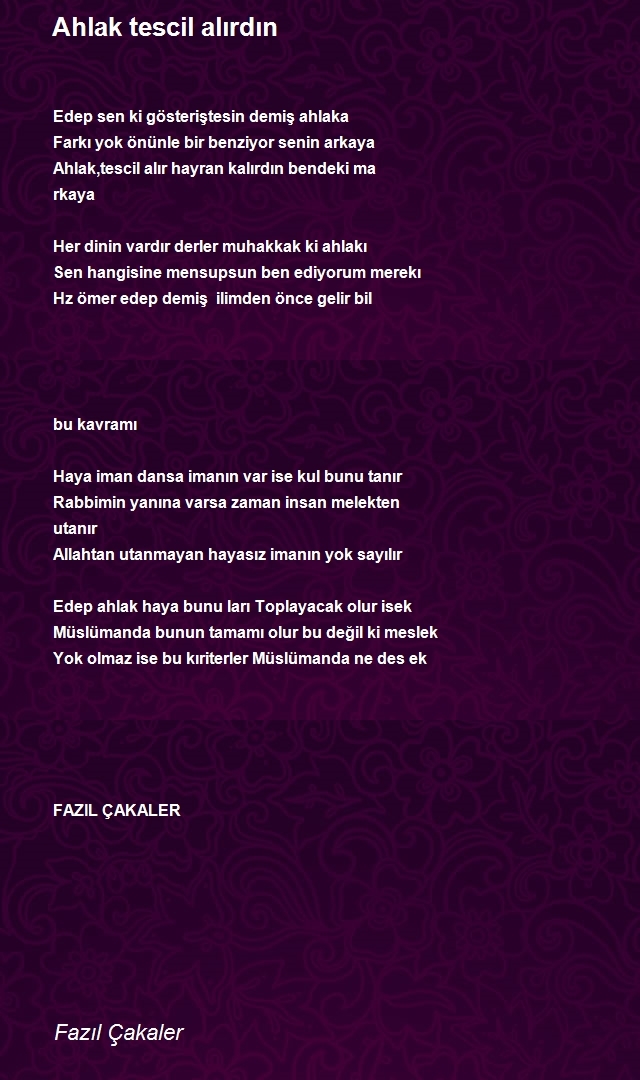 Fazıl Çakaler