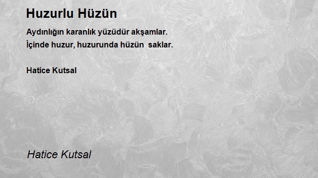 Hatice Kutsal