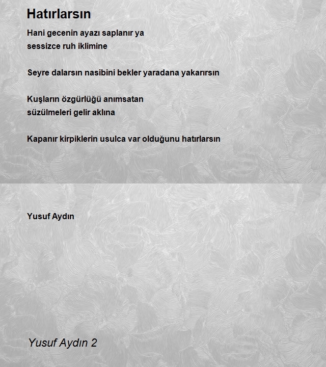 Yusuf Aydın 2