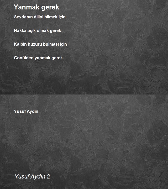 Yusuf Aydın 2