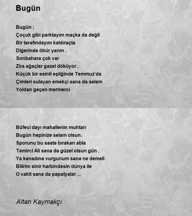 Altan Kaymakçı