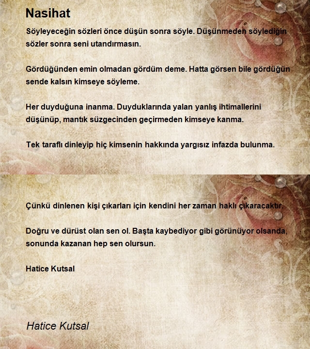 Hatice Kutsal