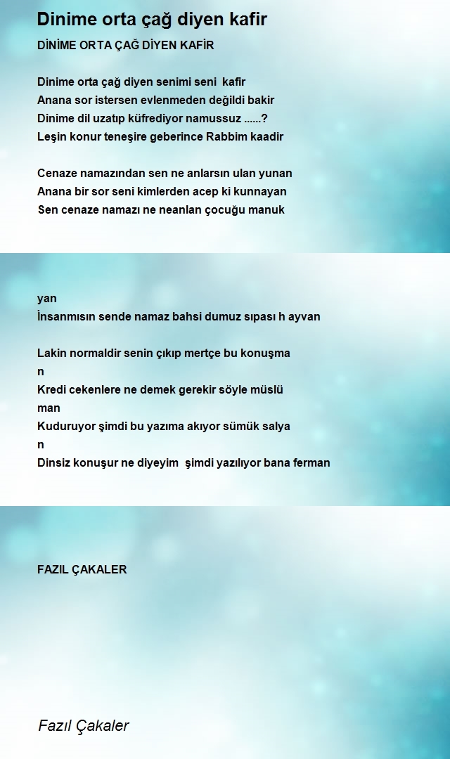 Fazıl Çakaler