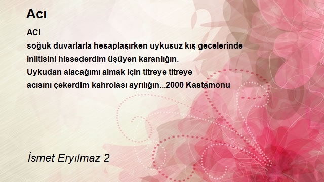 İsmet Eryılmaz 2