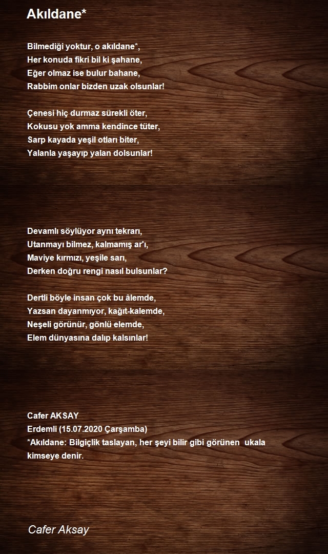 Cafer Aksay