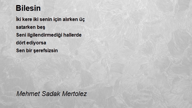 Mehmet Sadak Mertolez