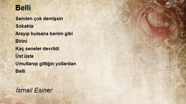 İsmail Esiner