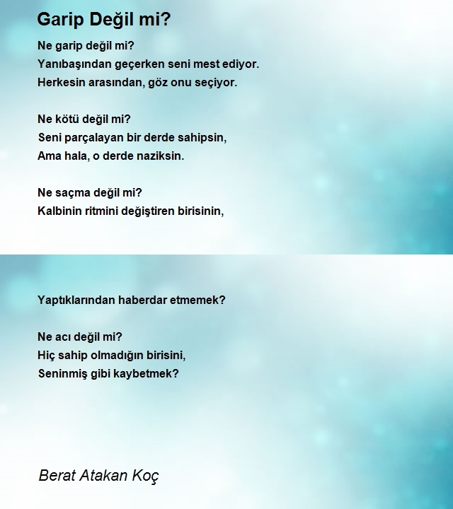 Berat Atakan Koç