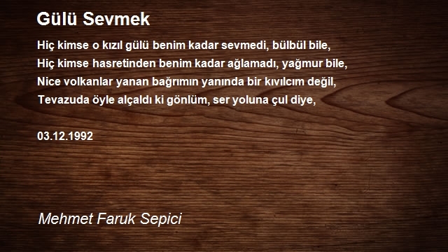 Mehmet Faruk Sepici