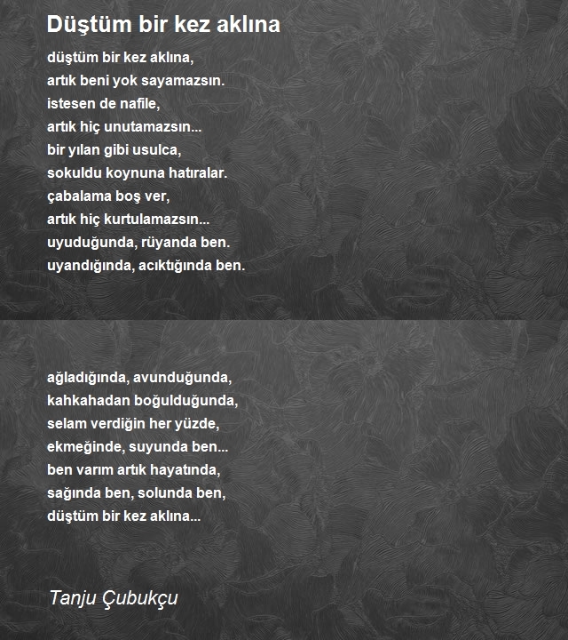 Tanju Çubukçu