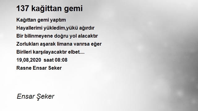 Ensar Şeker