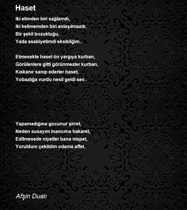 Afşin Dualı