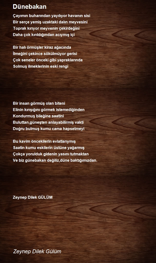 Zeynep Dilek Gülüm