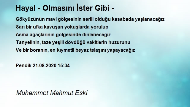 Muhammet Mahmut Eski