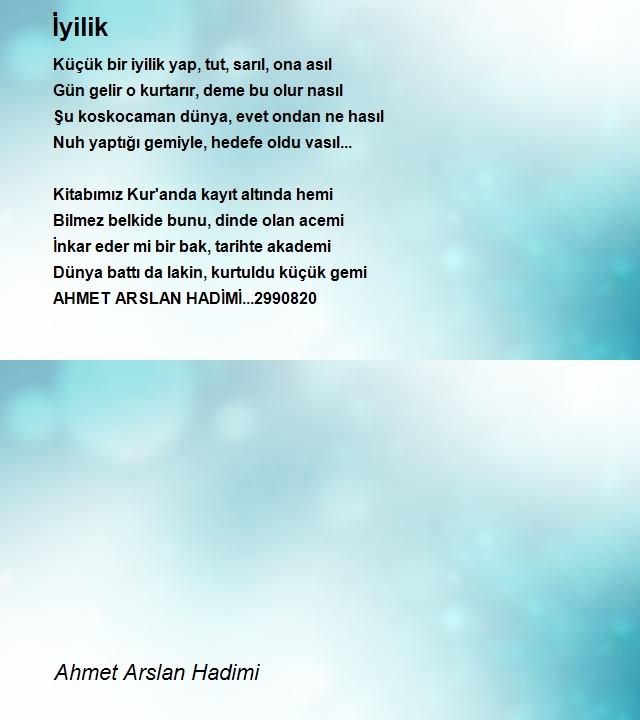 Ahmet Arslan Hadimi