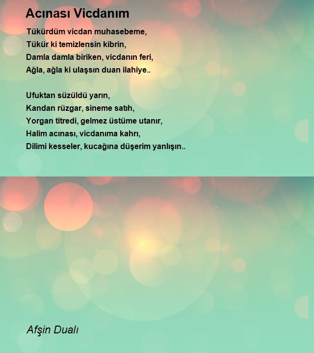 Afşin Dualı