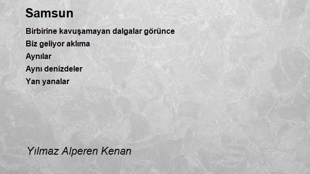 Yılmaz Alperen Kenan