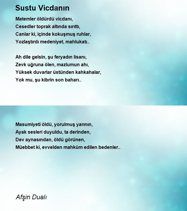 Afşin Dualı