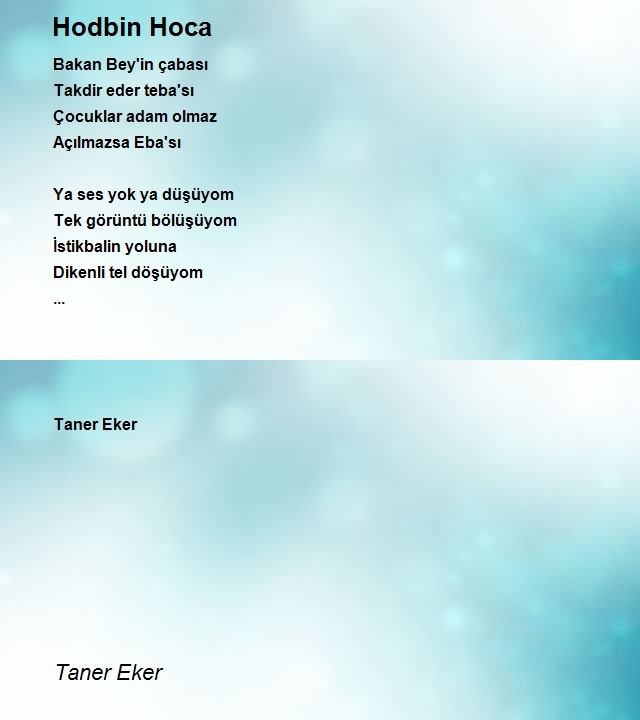 Taner Eker