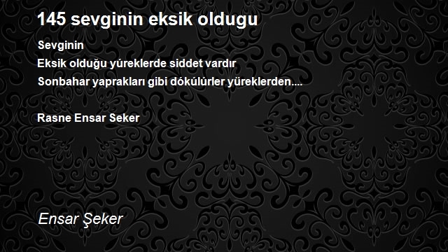 Ensar Şeker