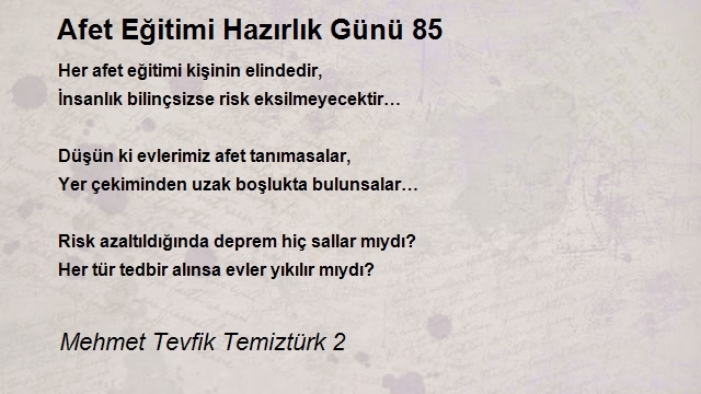 Mehmet Tevfik Temiztürk 2