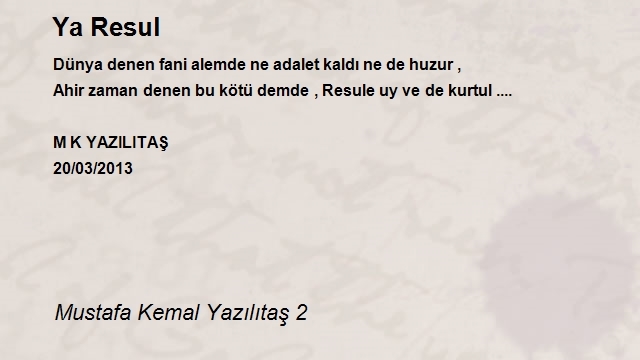 Mustafa Kemal Yazılıtaş 2