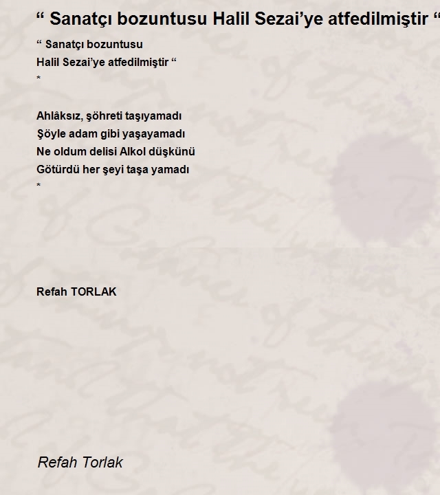 Refah Torlak