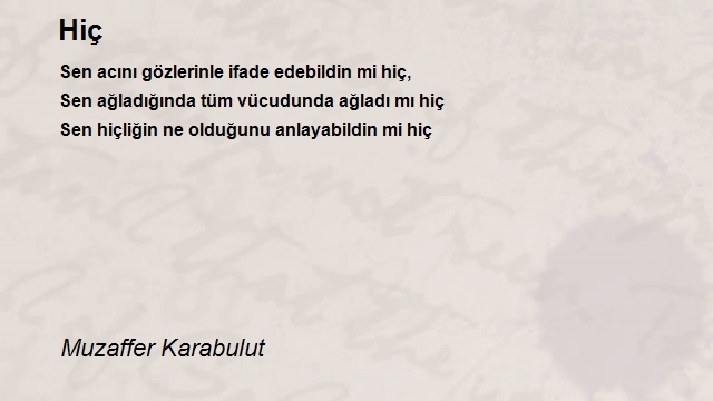 Muzaffer Karabulut