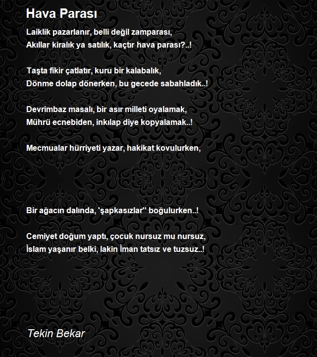 Tekin Bekar