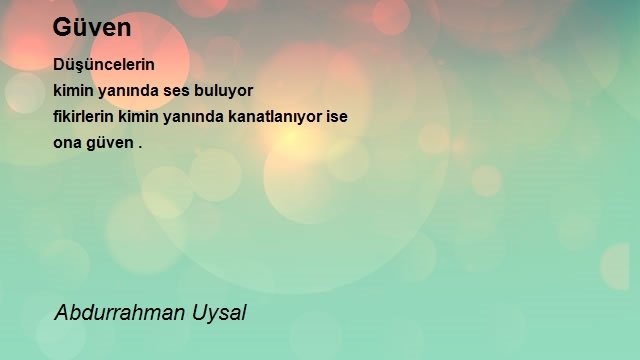 Abdurrahman Uysal