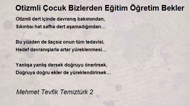 Mehmet Tevfik Temiztürk 2