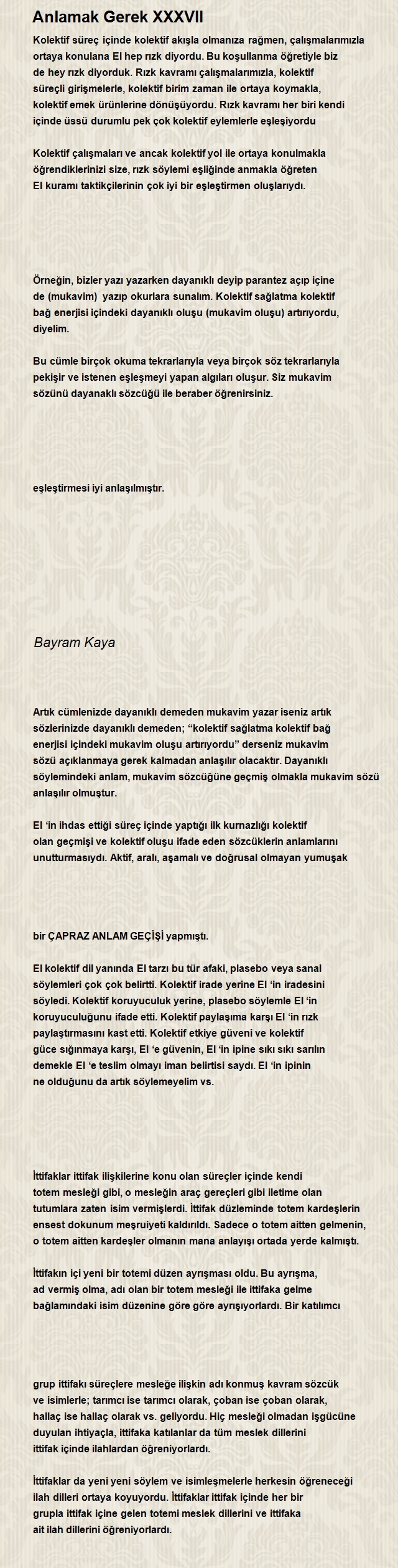 Bayram Kaya