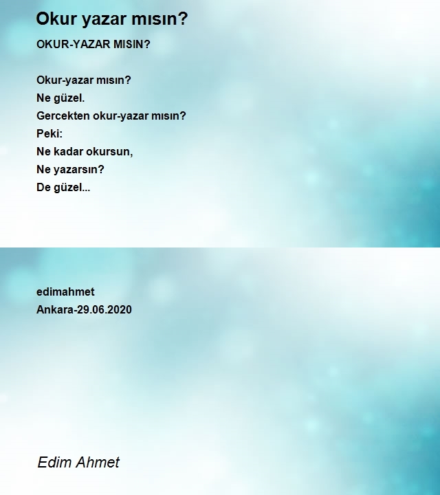 Edim Ahmet