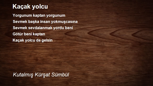 Kutalmış Kürşat Sümbül