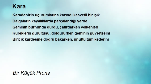 Bir Küçük Prens